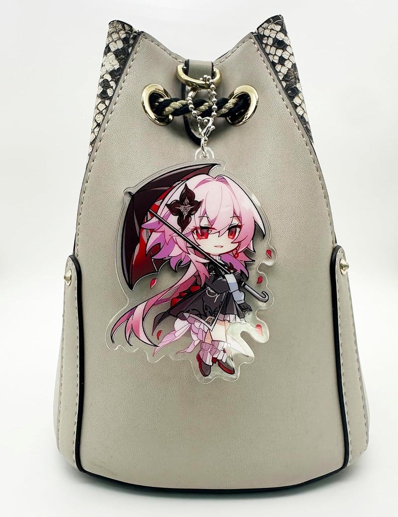 YJacuing Honkai: Star Rail Chibi Cute Acrylic Stand Figure Keychain - Image 4